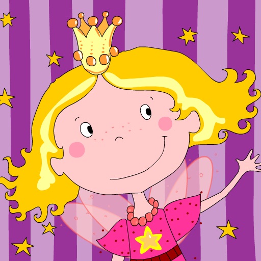 Prinzessin Zauberstern - Fehlerbild Suchspiel für Kinder