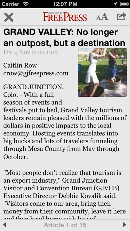 Grand Junction Free Press Mobile Local News