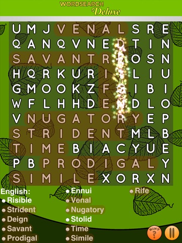 Wordsearch Deluxe HD screenshot 3