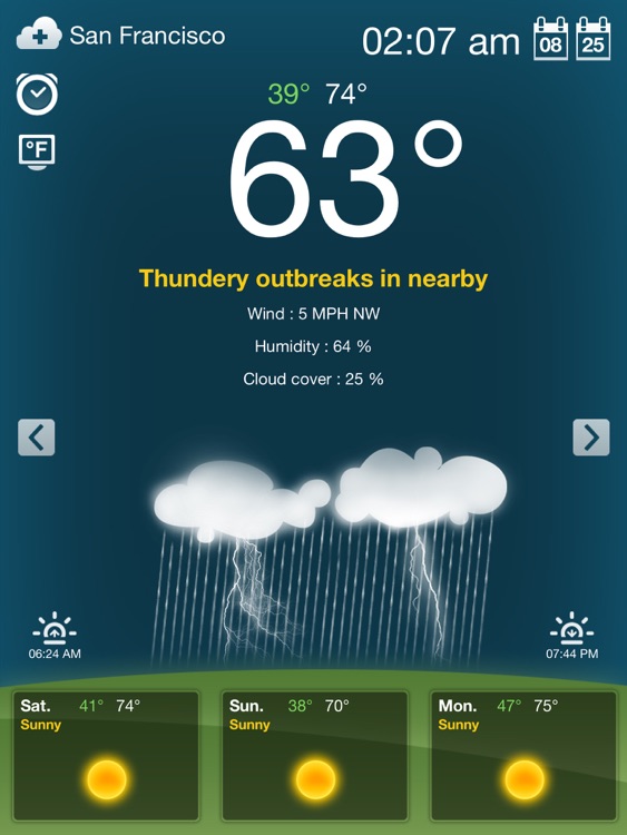 Weather for iPad Free