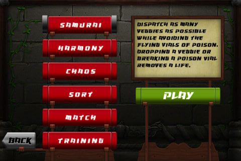 Veggie Samurai screenshot-4