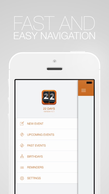 22 Days ~ event countdown and reminders with style