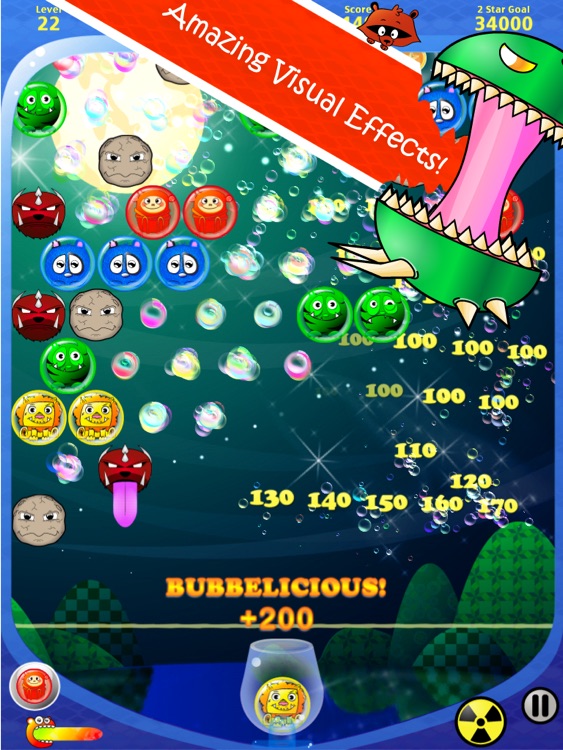 Bubble Shooter Fantasy HD screenshot-3