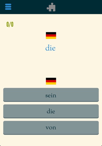 Easy Learning German - Translate & Learn vocabulary - 60+ languages, Quizz, Frequent words lists screenshot 4