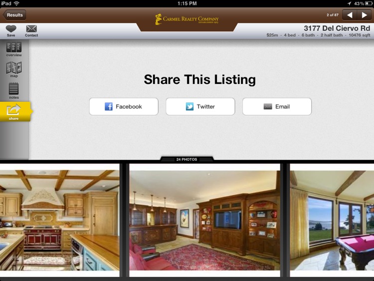Carmel Realty for iPad screenshot-4