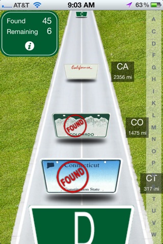 License Plate Game screenshot 2