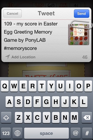 Easter Egg Greeting Memory Game Free screenshot 4