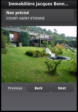 Immobilière Jacques Bonnivers screenshot 3