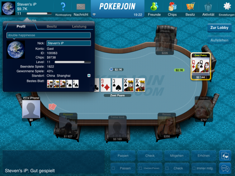 Texas Poker HD screenshot 3