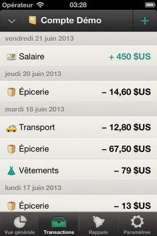 CashSync Classic - Expense and Income screenshot 2