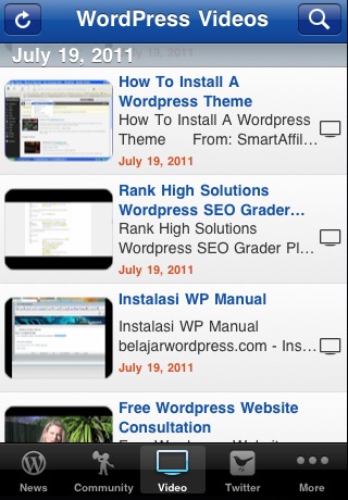 WordPress News screenshot 3