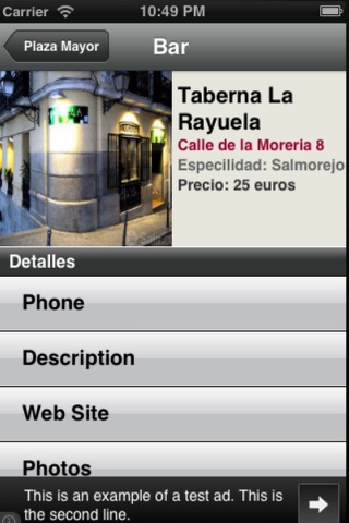 De tapas en Madrid screenshot 3