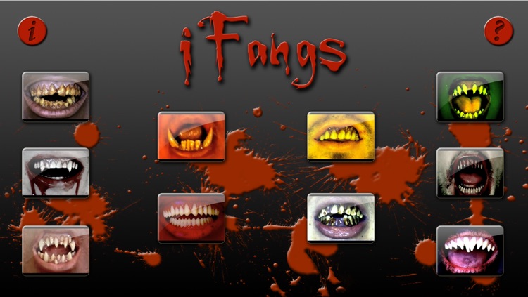 iFangs - Scare your friends with monster teeth !