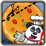 Cut the Pizza  Rope slice pizza recipes for Panda