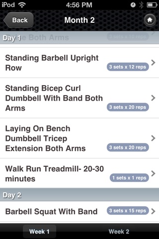 Workout Trainer.com screenshot 3