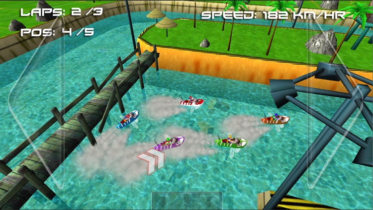 Boat Racing Challenge ( 3D Racing Games ) screenshot-3