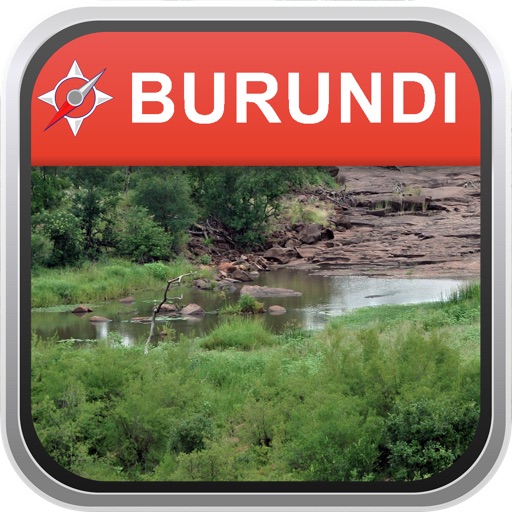 Offline Map Burundi: City Navigator Maps icon