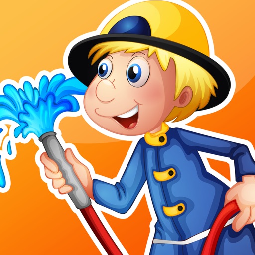 A Firefighter Learning Game for Children: Puzzles, games and riddles with firemen iOS App