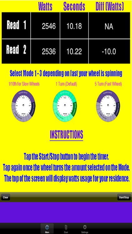 Electric Meter Cost Calculator