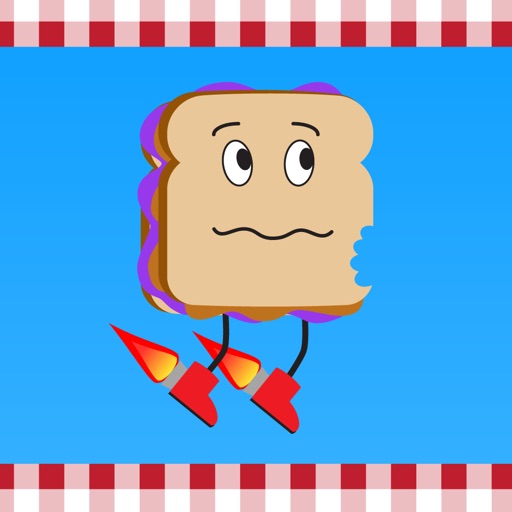 Air PBJ - Tiny Flappy Flying Super Sandwich iOS App