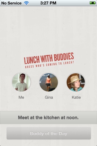 Lunch with Buddies screenshot 2