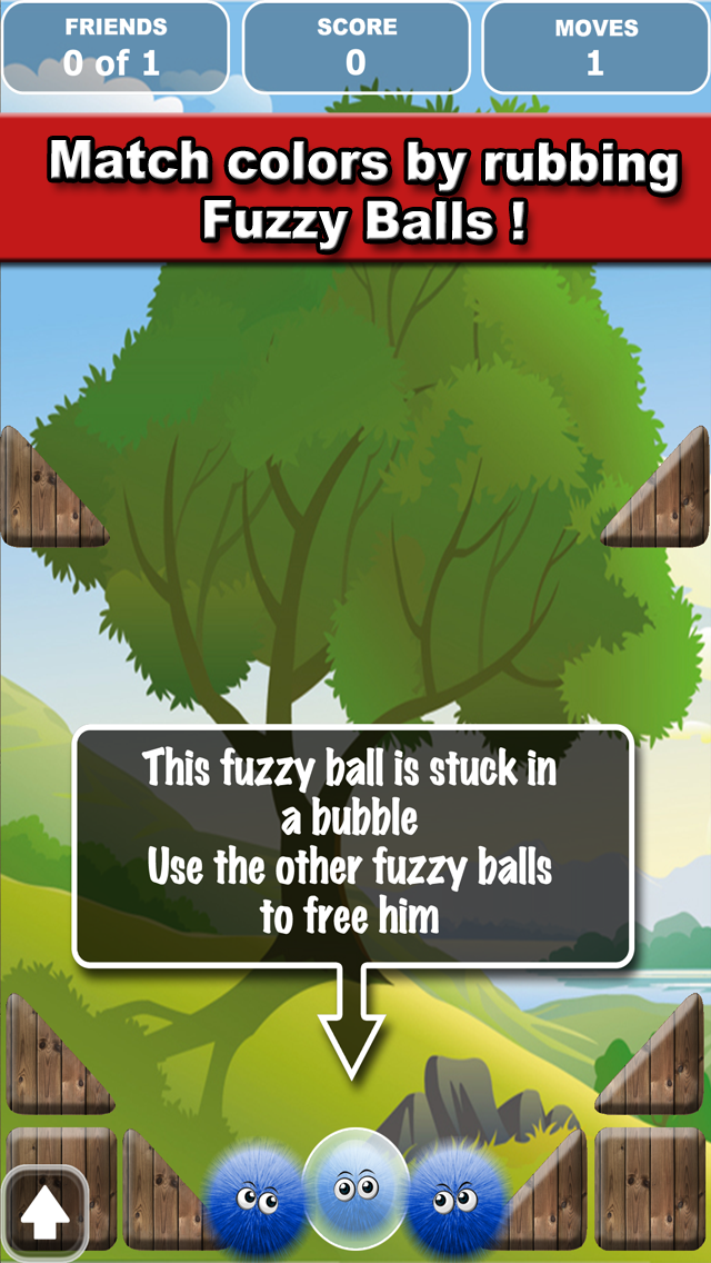 How to cancel & delete Fuzzy Balls from iphone & ipad 1