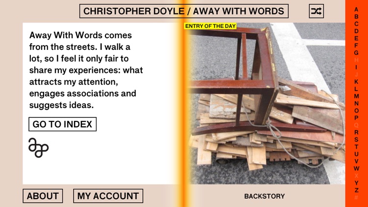 Christopher Doyle: Away With Words
