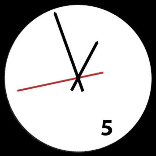 Five O'clock Alarm Clock icon