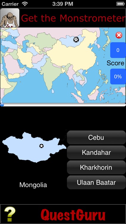 GeoAsiaCities - Identify Capital Cities of Asia