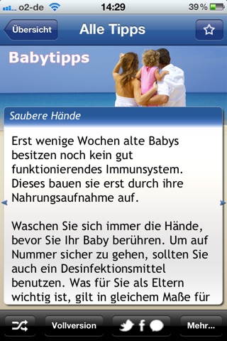 Babytipps Lite - Die besten Tipps für frischgebackene Eltern rund ums Baby screenshot 4