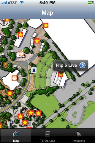 Freestyle Music Park Interactive Map screenshot 4