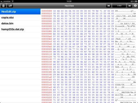 HexView screenshot 2
