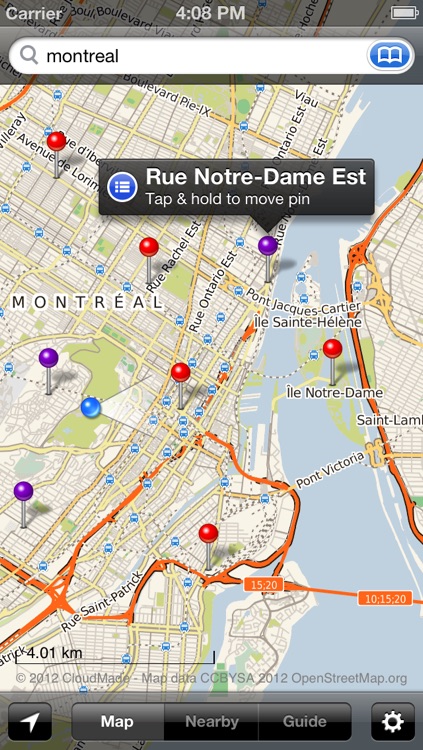 Smart Maps - Montreal