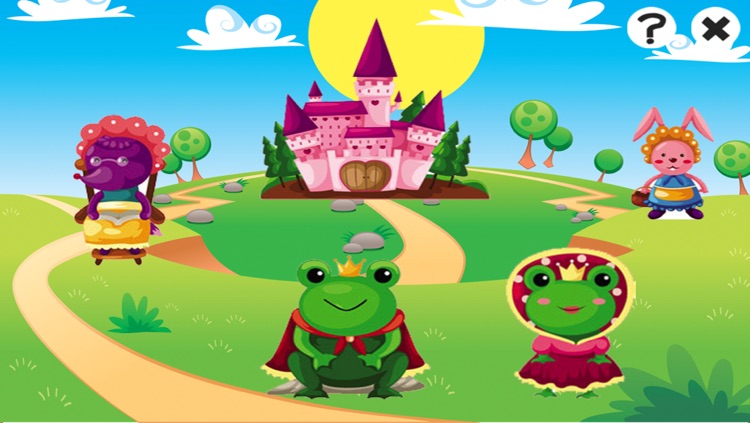 A Fairy Tale Kids Game! Various Set of Free Educational Tasks: Calculate, Count, Spell& Find Animals