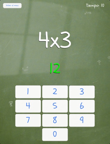 Times tables game screenshot 3