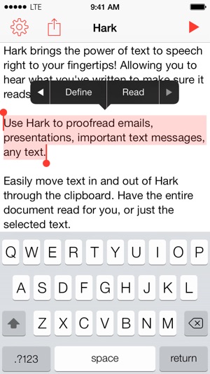 Hark - Quick Text to Speech(圖2)-速報App