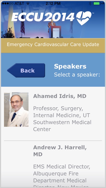 Emergency Cardiovascular Care Update (ECCU) Conference screenshot-3