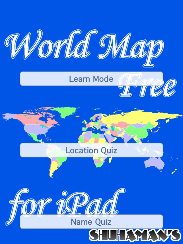 World Map Free for iPad(圖2)-速報App