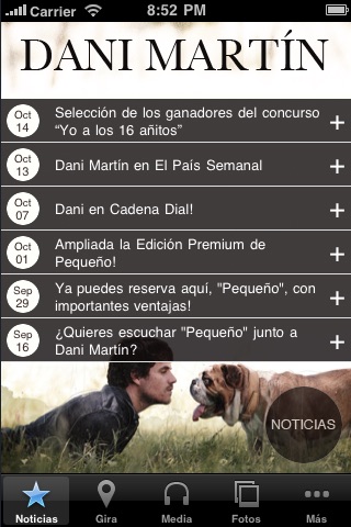 Dani Martín screenshot 2