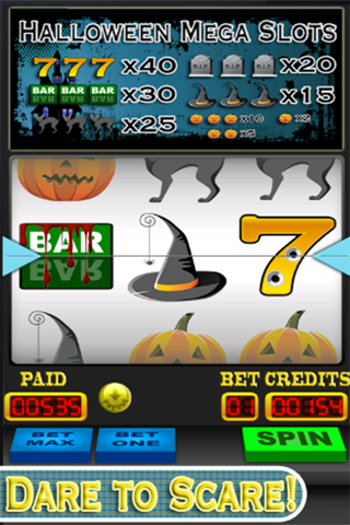 Halloween Mega Slots- Vegas Casino Lucky Jackpot Blitz screenshot 3
