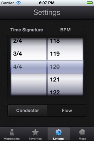 Visual Metronome Lite screenshot 3