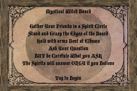 Witch Board ("Ouija Board")
