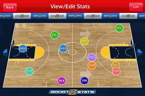 Sportzstats Basketball screenshot 4