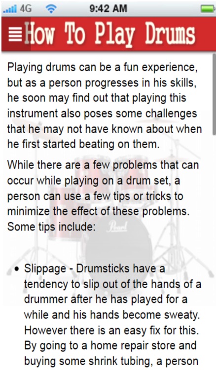 How To Play Drums+: learn how to play drums the easy way screenshot-4