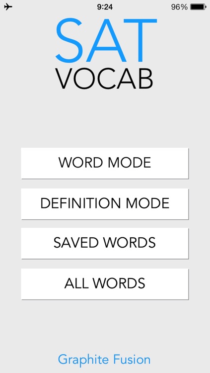 SAT Vocab