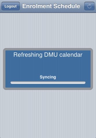 DMU Calendar screenshot 2