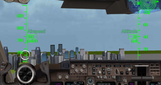 3D Airplane flight simulatorのおすすめ画像4
