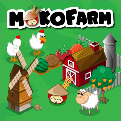 MokoFarm - Build a Farm & Learn Icon