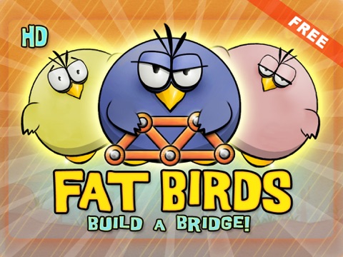 Fat Birds Build a Bridge - Free HD screenshot 4
