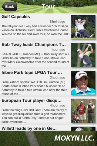 Golf NEWS! screenshot 2